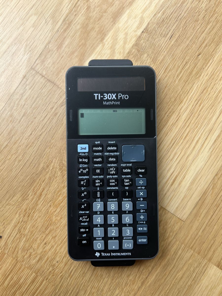 Texas Instruments Calculatrices: Texas Instruments TI-30X Pro MathPrint Taschenrechner – Neuf (Voir description) à Uzwil par Ali_97 3