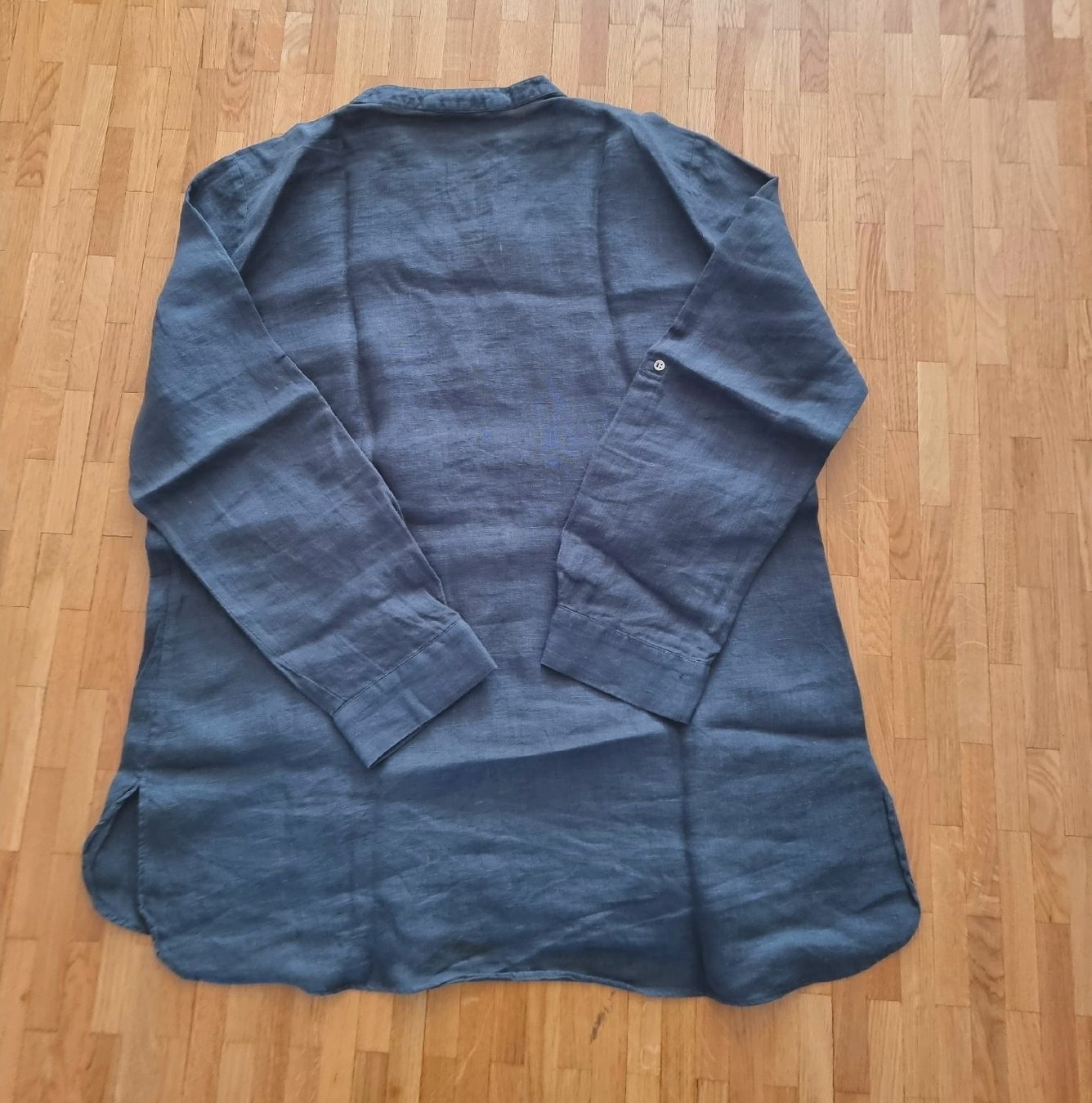 Zara Camicette: Chemisier Lin Zara vert olive – Usato da Veyrier venduto da Leilazizou 2