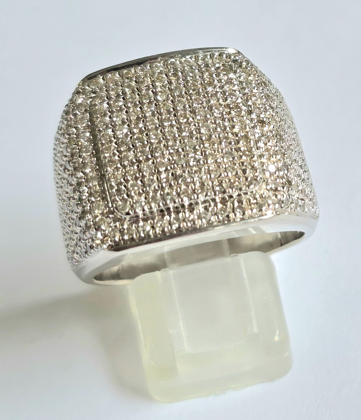 Anelli: Siegelring Diamanten pave – Nuovo (secondo la descrizione) da Zürich venduto da adriben 9