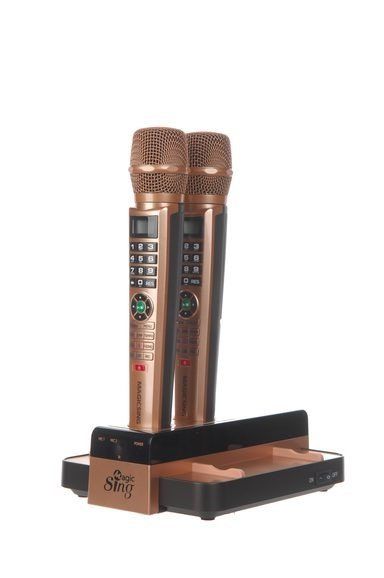 Microfoni: KARAOKE Magic Sing E5 Dual, 2 kabellose Mikrofone, Wireless – Nuovo e nell'imballaggio originale da Flumserberg Tannenbodenalp venduto da karaokeseller 1