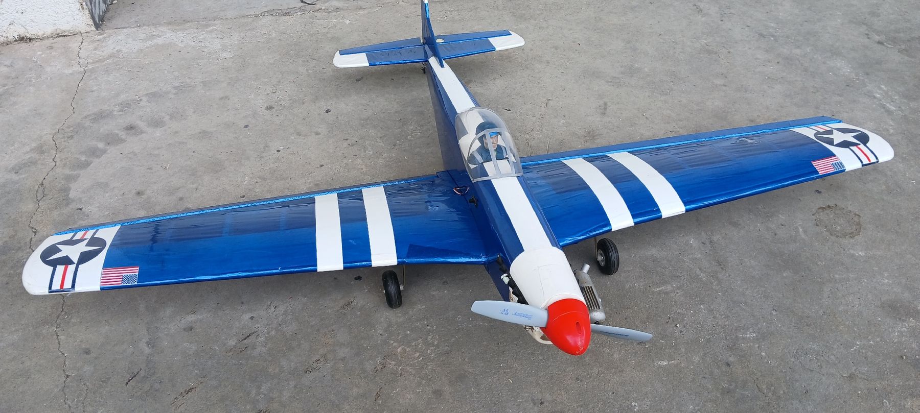 RC Kits de montage: Mustang mit OS Motor – D'occasion à Ufhusen par Graupner80