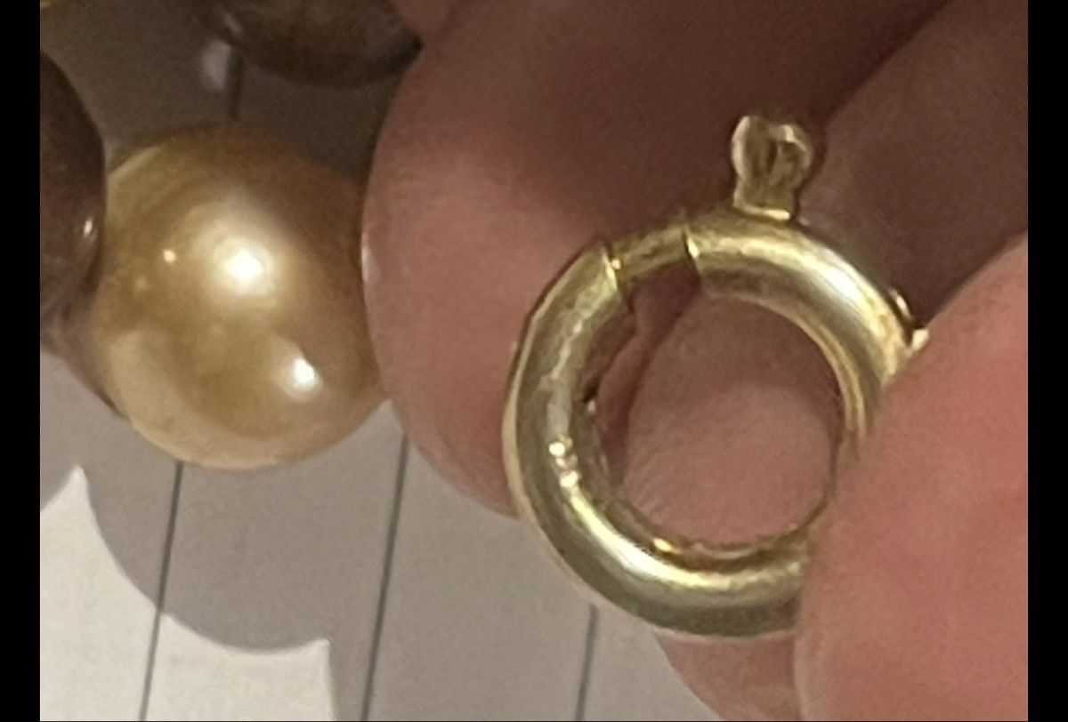 Ketten: Collier vintage perles véritables /fermoir 925 – Neu (gemäss Beschreibung) aus Kloten von Vermicelles 4