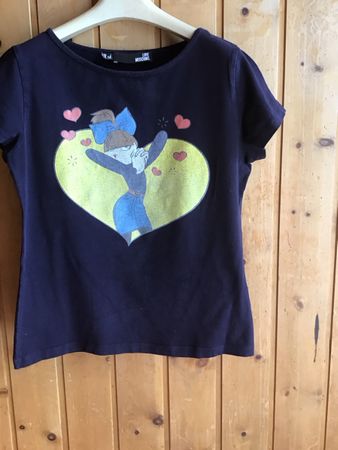 T-Shirt Love Moschino Grösse S guter Zustand