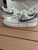 Nike Air Force 1 Splatter Custom Sneakers Size EU 40.5