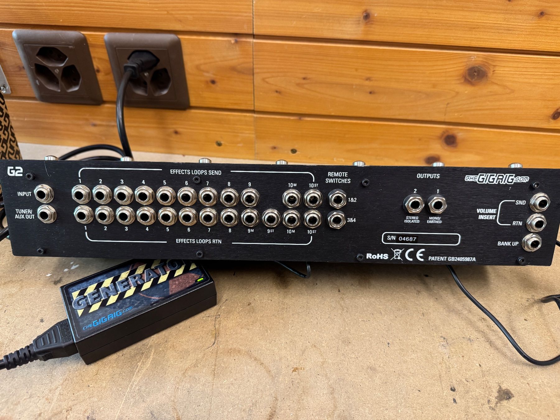Strumenti musicali: GigRig G2 Switching System – Usato da Horgen venduto da inf_vg8q 2