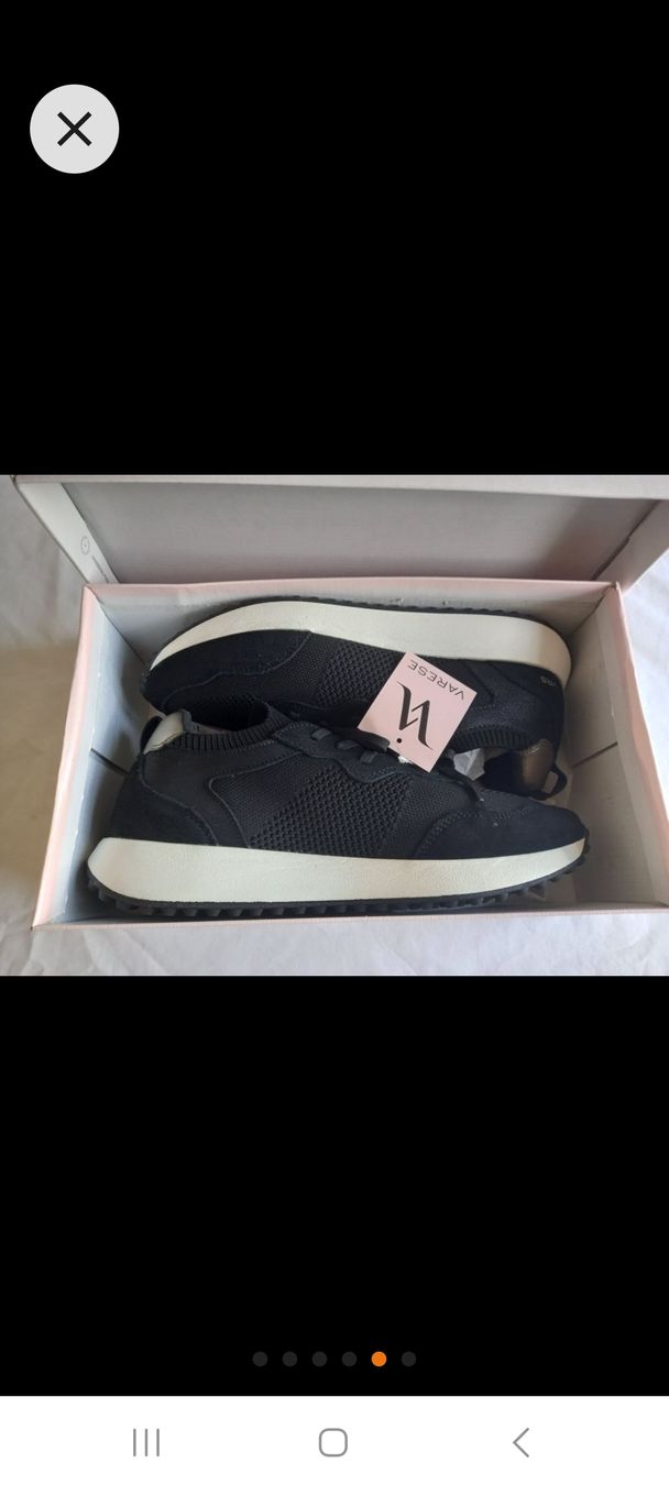 Damenschuhe: Sneaker Varese Gr. 41 neu, Leder/Textil – Neu und originalverpackt aus Bad Ragaz von Ansial 3