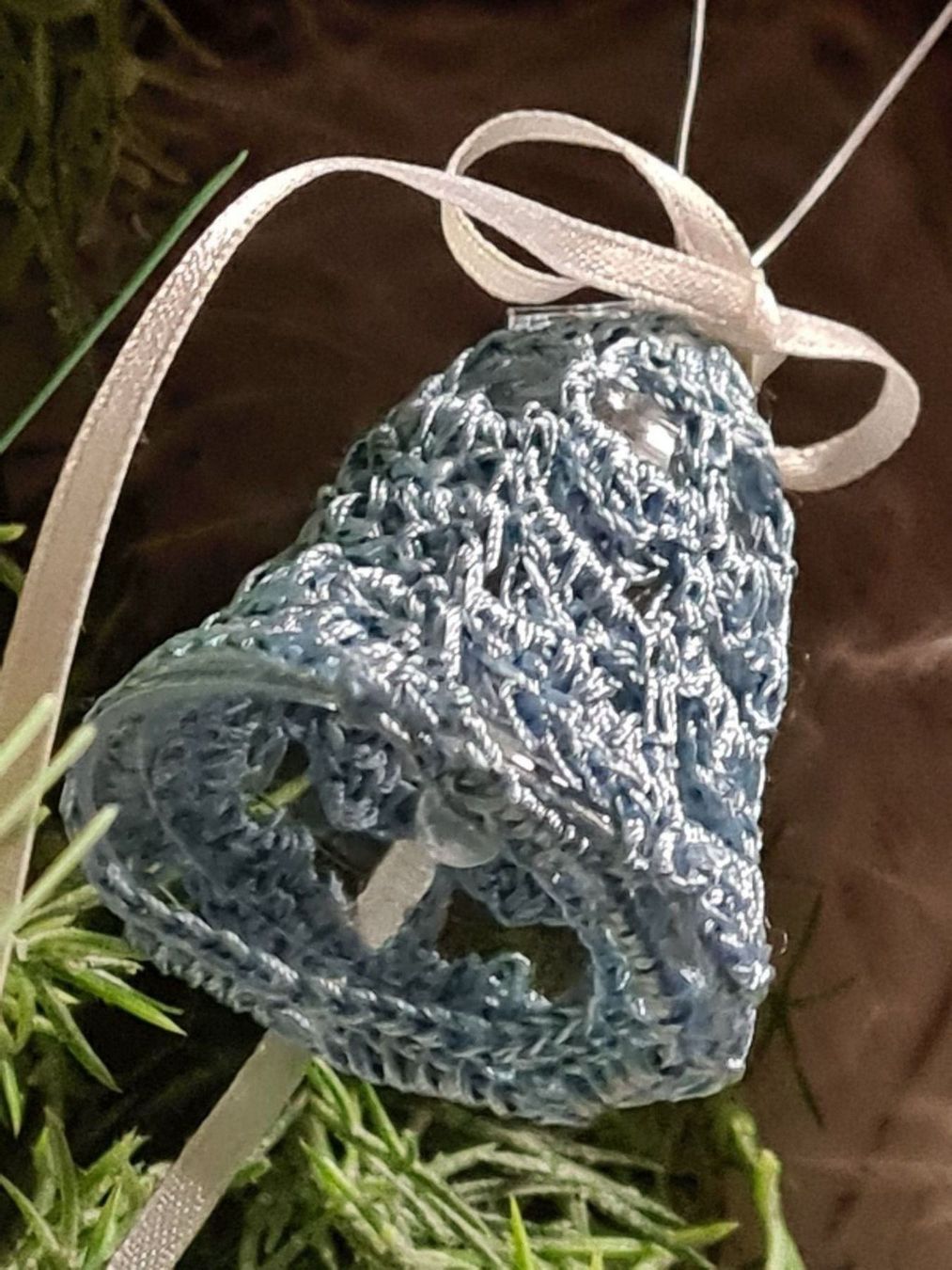 Tutte le decorazioni: Künstlerisch umhäkelte dekoglocke – Usato da Amriswil venduto da kleindeko 1