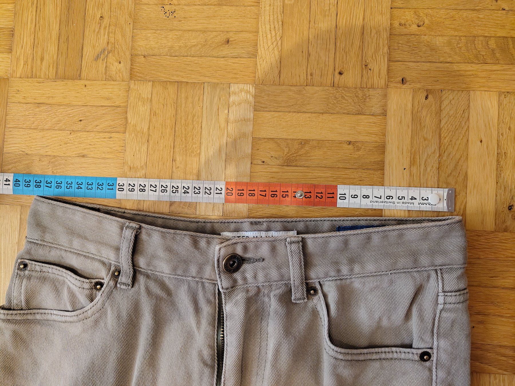 Jeans: Peter Manning Jeans Olivgrün – D'occasion à Rüedisbach par Minduck 3