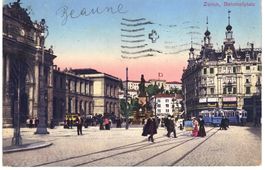 1913 Zürich, Bahnhofplatz