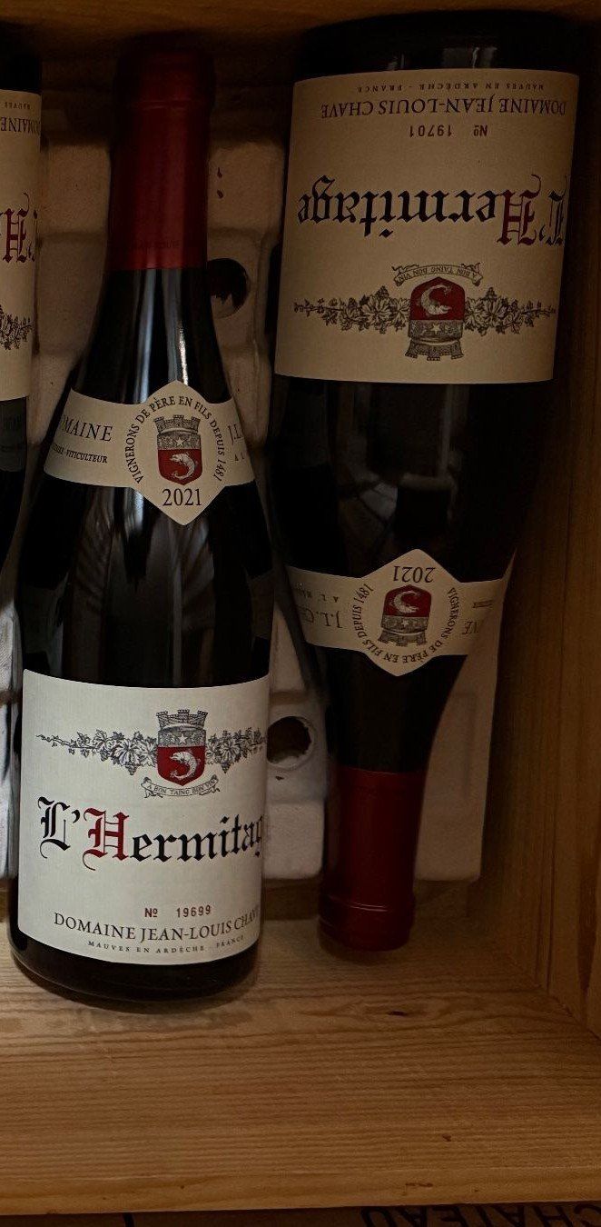 Vino: Jean Louis Chave Hermitage  2021 – Nuovo e nell'imballaggio originale da Bättwil venduto da Bishop_67