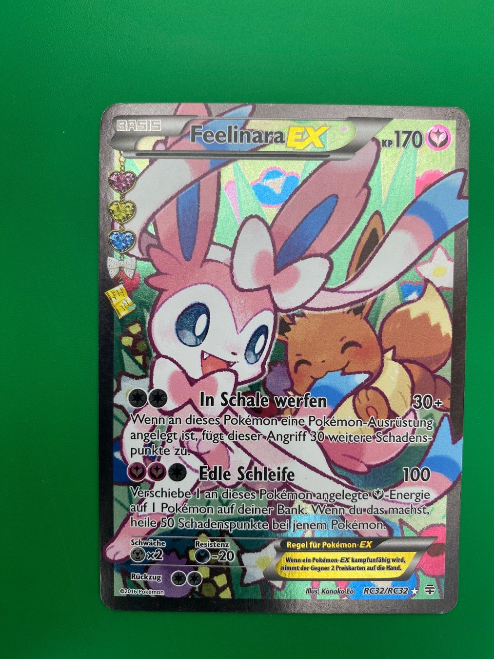 Pokémon Carte collezionabili: Feelinara EX (GEN RC32) – Usato da Wermatswil venduto da finest112