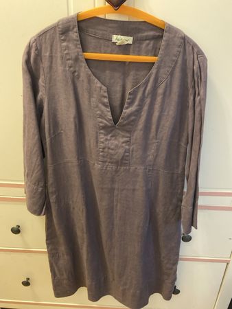 Hessnatur Kleid Gr. 38 Plum 