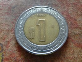 MEXIQUE   1  Peso  1997  Amérique-Sud