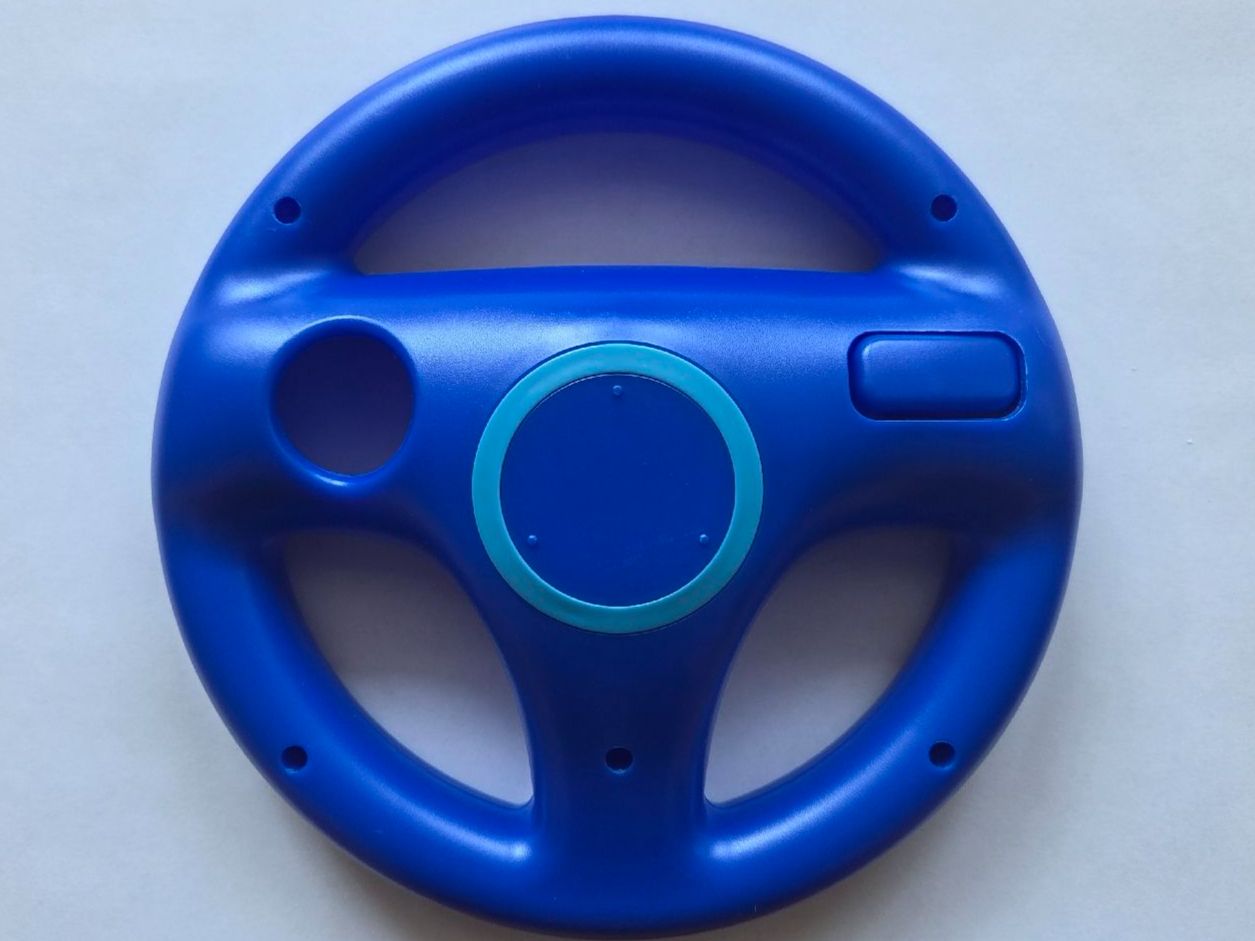 Controller: Volant Nintendo Wii bleu – Usato da Territet venduto da Cenh 1