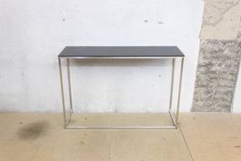 Konsolentisch mit schwarzer Keramikplatte 74 x 110 cm