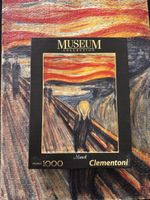 Munchs Schrei Puzzle Clementoni 1000 Teile Museums-Kollektio