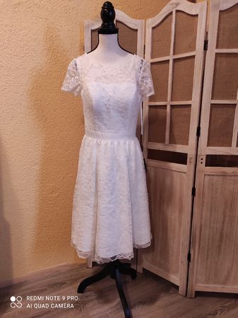 Hochzeitskleid / Standesamtkleid Gr.38 🕊️