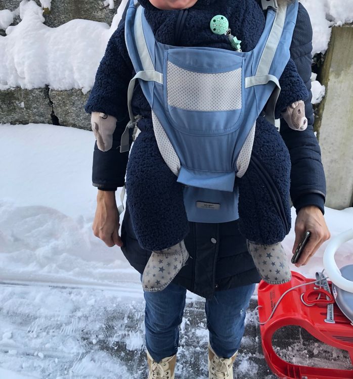 Marsupi portabebè: Tragegurt mit Sitz für Baby und Kleinkind – Usato da Teufen venduto da Mausili1 1