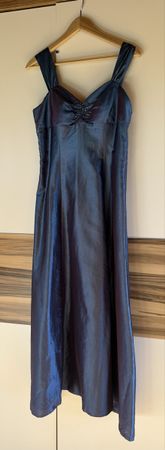 Kleid lang blau