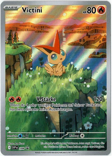 Pokémon Carte collezionabili: Victini (SVP 208) – Usato da  venduto da