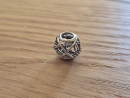 Pandora Charm S925 Silber mit Zirkonia Steinen