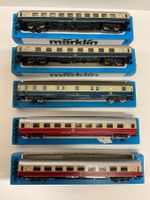 Märklin, Konvolut an DB Personenwagen, Zustand Gut, mit OVP