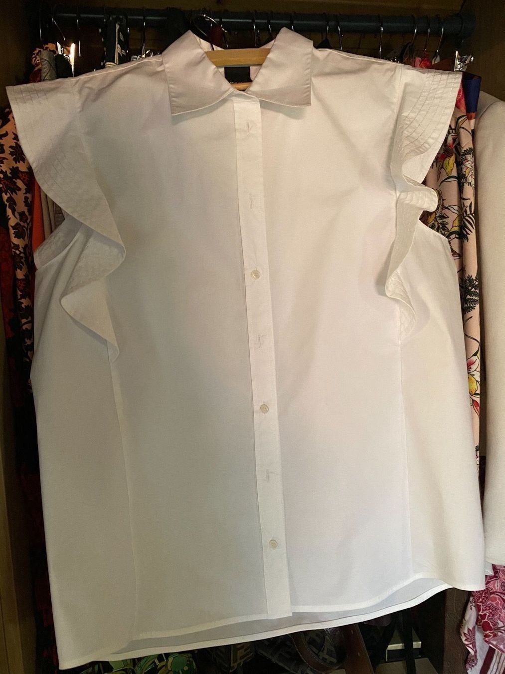 Pinko Camicette: Pinko Joli Chemisier Blanc taille 40 – Nuovo e nell'imballaggio originale da Genolier venduto da ber_j8yx 2