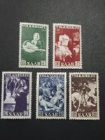 Saarland Mi-Nr.309-313 Postfrisch Tadellos Hochwerte Geprüft