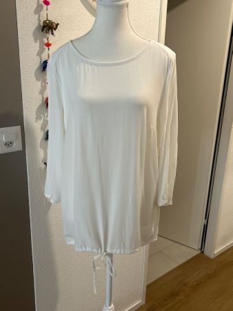 Damen Oberteil langarm ecru von Street One Gr. M
