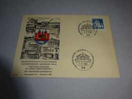 Ersttagsbrief Melanchthonhaus 7.11.1966 Bonn 1