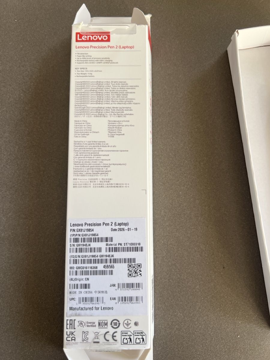 Lenovo Penna & Evidenziatori: Lenovo Precision Pen 2  – Nuovo e nell'imballaggio originale da Frutigen venduto da Magnum_104 2