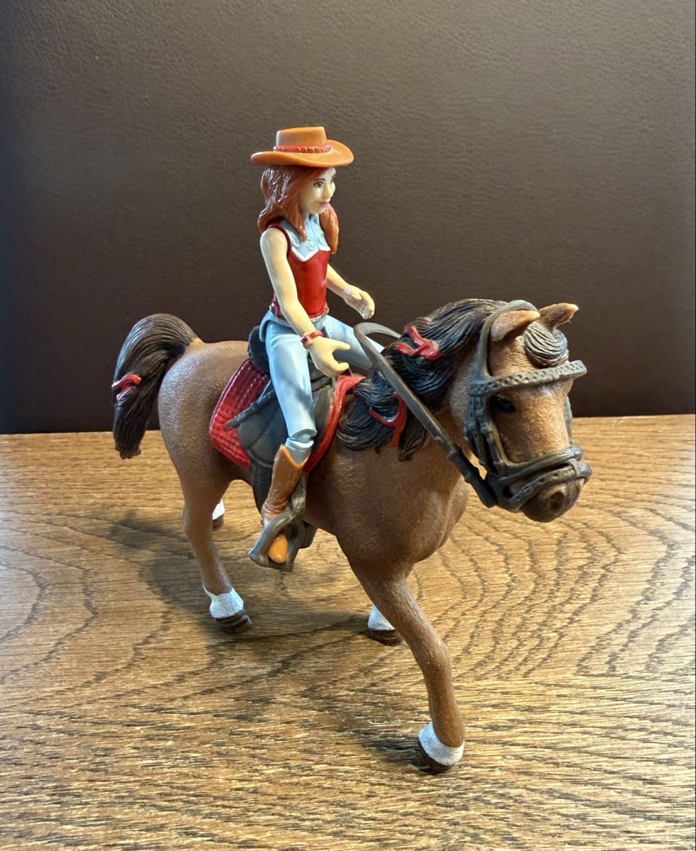 Schleich Giocattoli: Schleich Hanna und Cayenne – Usato da Auw venduto da grisu81