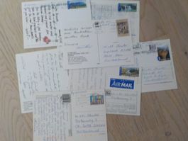 Australien, 8 Karten mit Marken