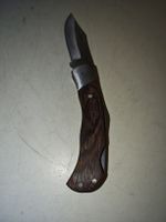 Taschenmesser,  mit Holzgriff - Top Zustand. (nov588)