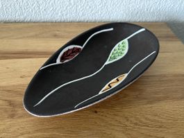 Vintage Steuler Keramik Schale 1950er Confetti Mid Century