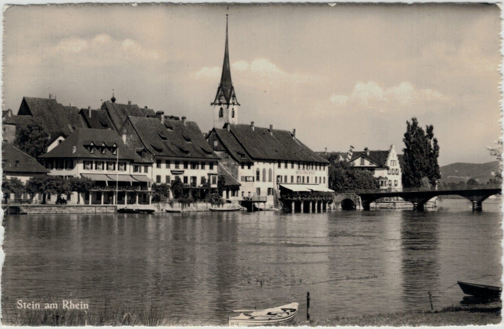 Cartoline postali: SH 33 Stein am Rhein am Ufer – Nuovo (secondo la descrizione) da Fribourg venduto da philafri