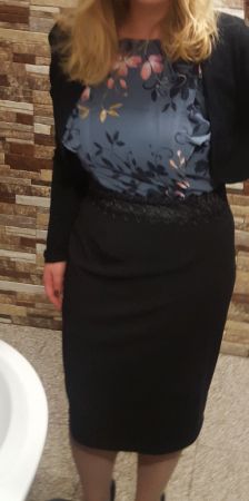 Damen Cocktail Kleid Gr. 40