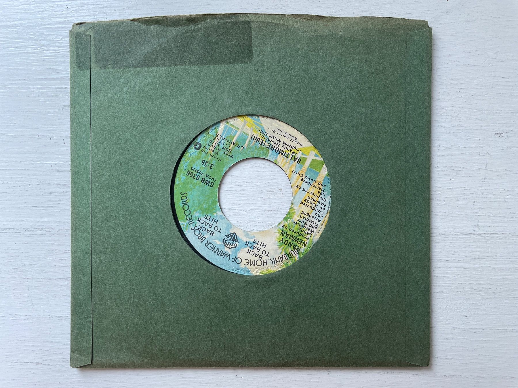 Dischi in vinile: Randy Newman - Short People / Baltimore - 7" Single – Usato da Zürich venduto da Andy_t71