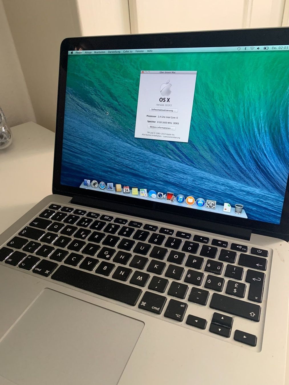 Apple Notebooks: MacBook Pro - 8 GB, 250 GB - inkl. Ladegerät – Gebraucht aus Zürich von Diazaio 1