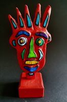 Original SBO 24 Mini sculpture en résine peinte