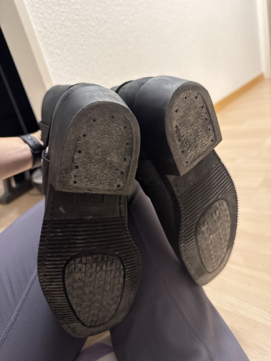 Scarpe da donna: DamenBiker Stiefel schwarz  – Usato da Kloten venduto da vaanidalea 1