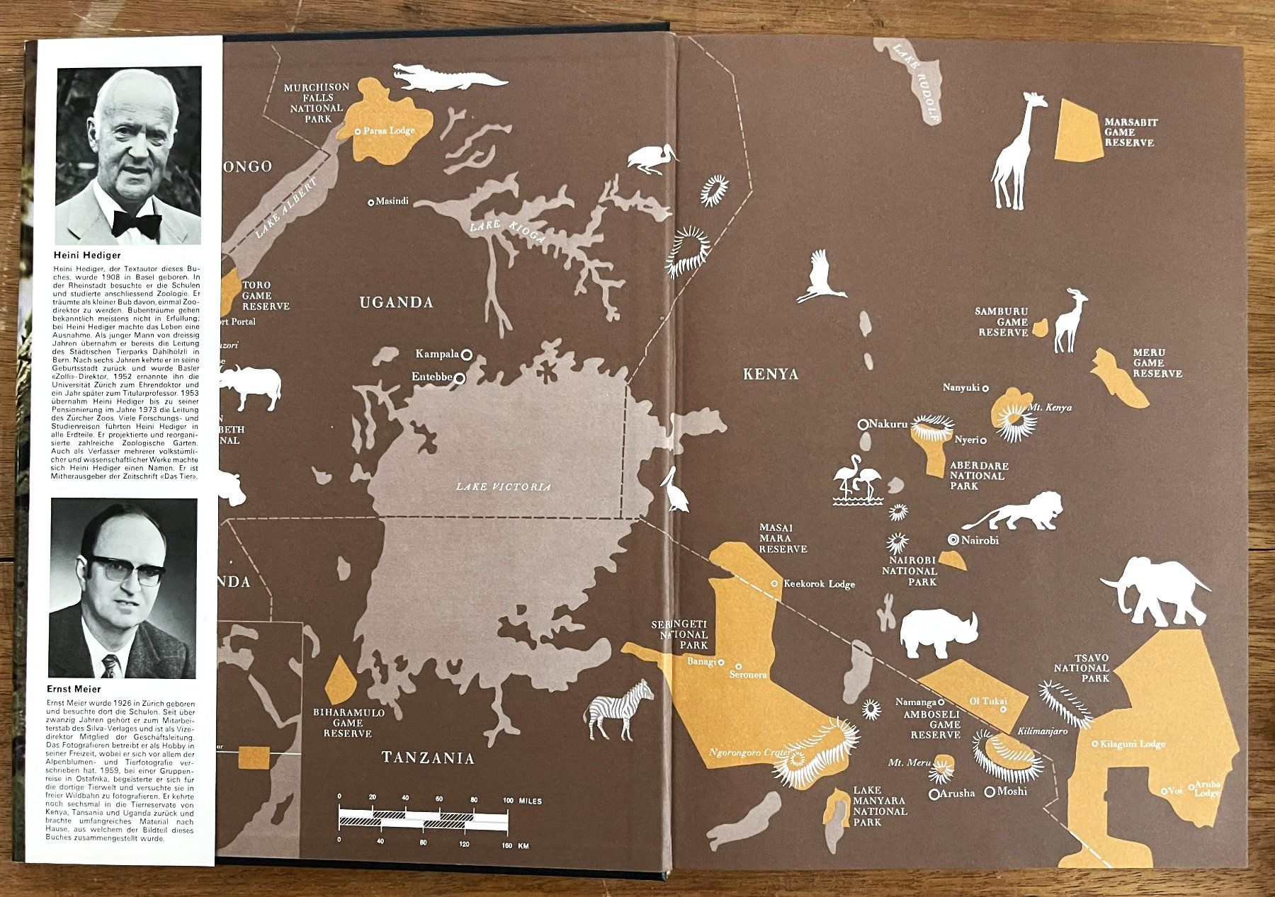 Bücher: Silva Verlag, Zoo Ostafrika, 1966 – Gebraucht aus Oftringen von Vucki 1