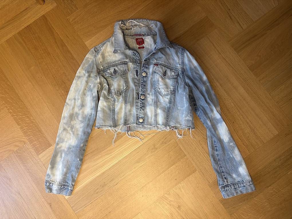 Giacche: Miss Sixty cropped kurze Jeansjacke hellblau  S – Usato da Zürich venduto da VintageMissSixty