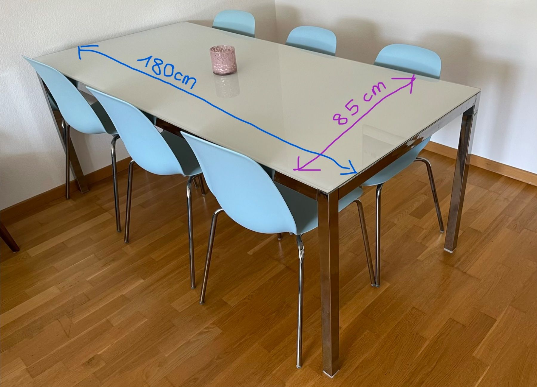 Ikea Sedie: 6 Stühle und Esstisch – Usato da Zürich venduto da chiara223 2
