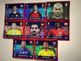 TOPPS EM 2024 / 8 x FOIL topps "2"