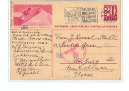 CH Ganzsache BPK PK 144 Jungfraujoch -  o 1942 - Zensur