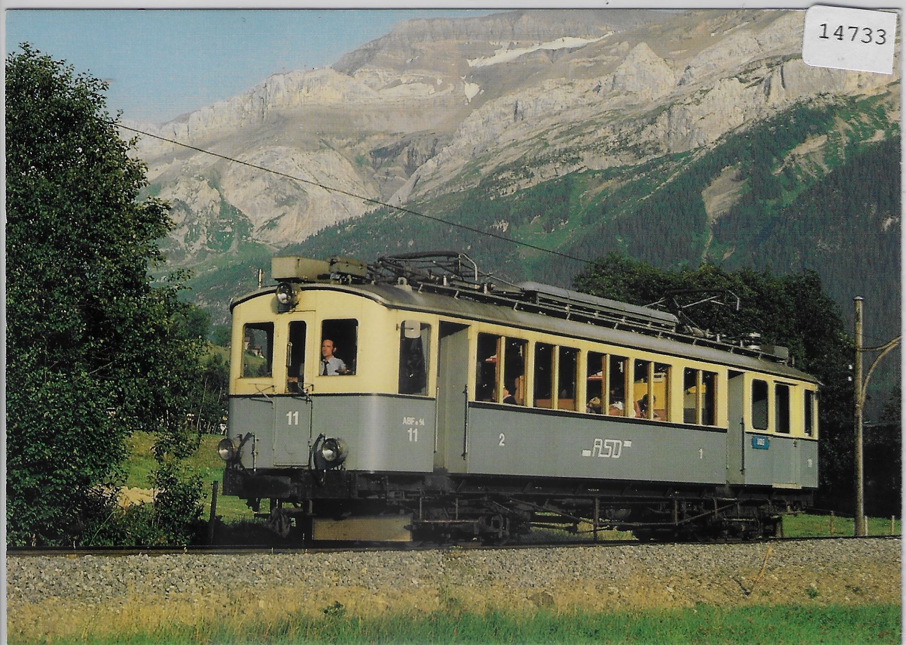 Foto & Immagini: Chemin de fer Aigle-Le Sepey-Les – Antico da Ettingen venduto da Kartenplanet