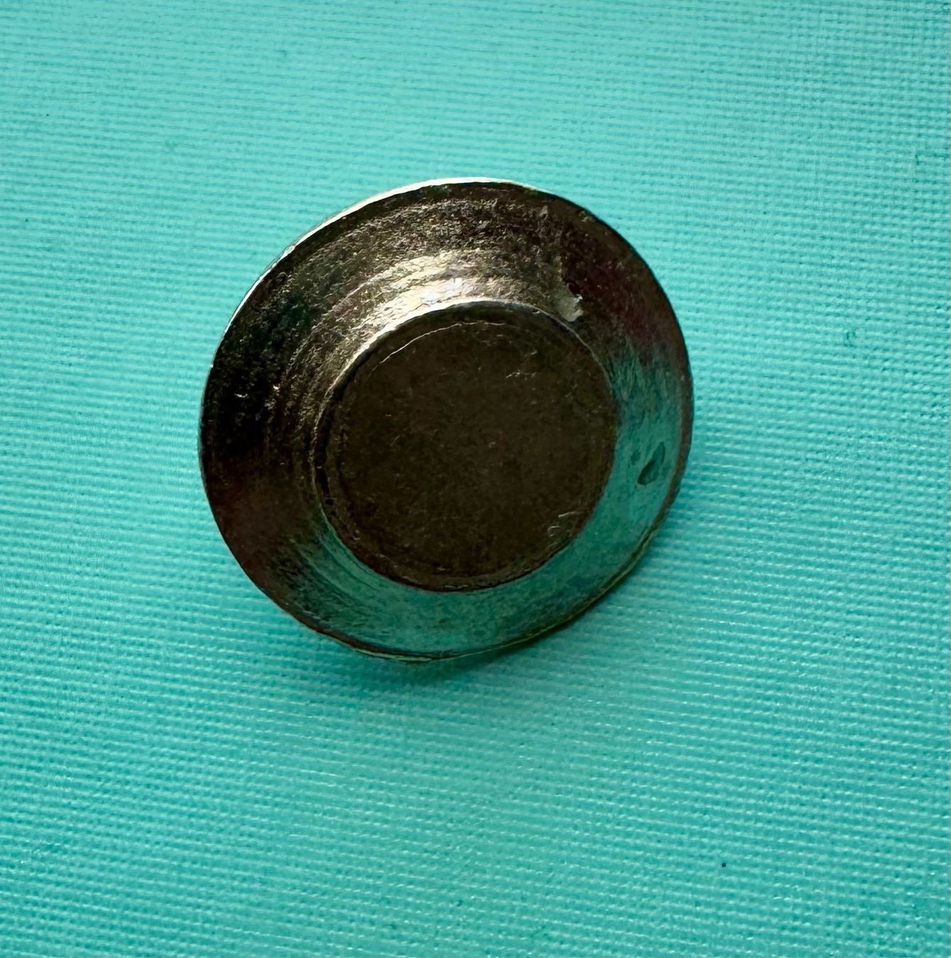 Case e mobili per bambole: Metallschale mit Eiern Puppenhaus – Nuovo e nell'imballaggio originale da Grabs venduto da Minileben 1