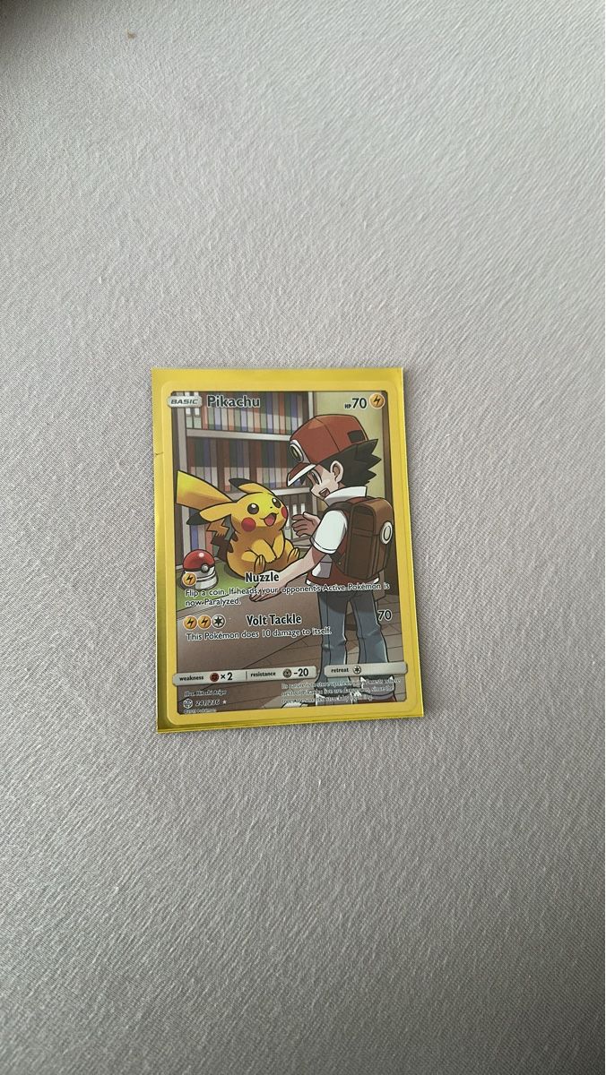 Pokémon Sammelbilder & Trading cards: Pokemon Pikachu Karte – Neu (gemäss Beschreibung) aus Obernau von Sandrabirri