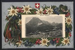 Passepartout-AK Schuls-Vulpera, Ortsansi
